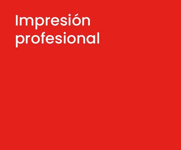 Impresión profesional